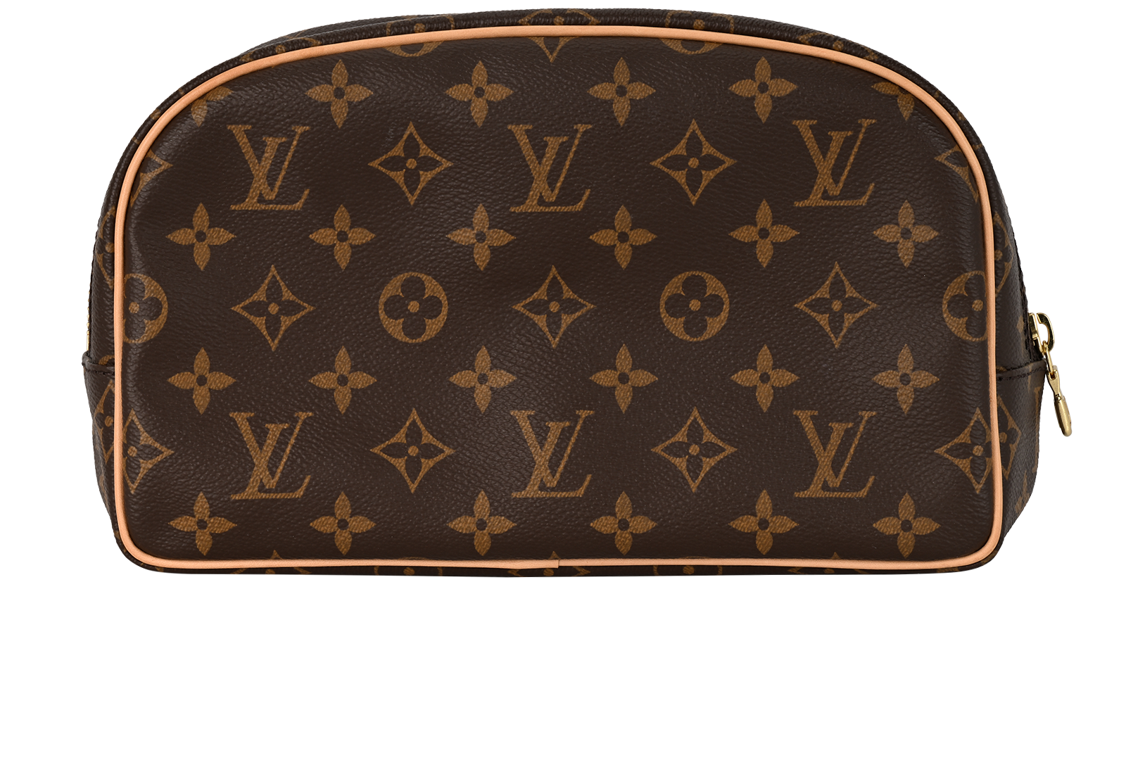 Louis Vuitton Dopp Kit Toiletry Pouch, &pound;450, Accessories, Brown, Canvas, Back view